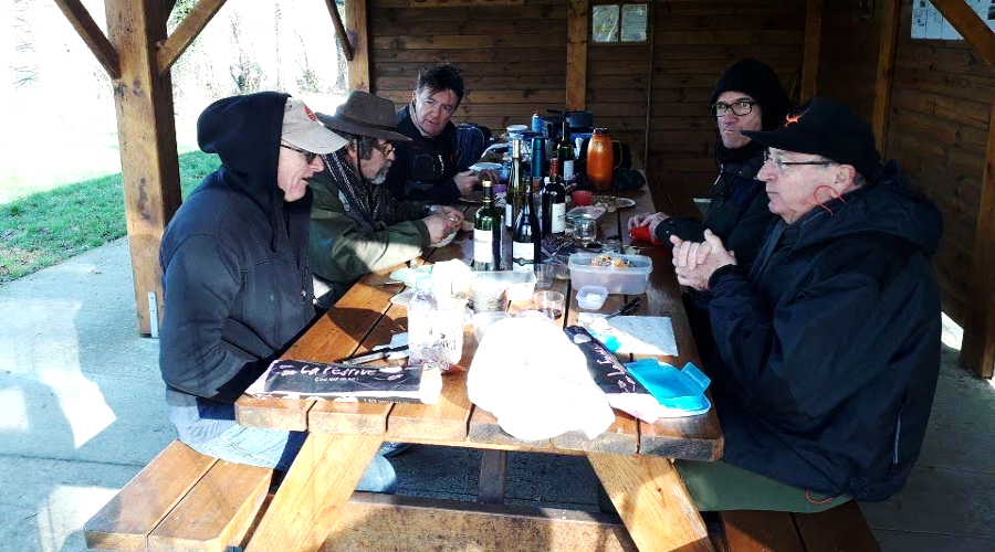 Les moucheurs nantais à Bonnemain