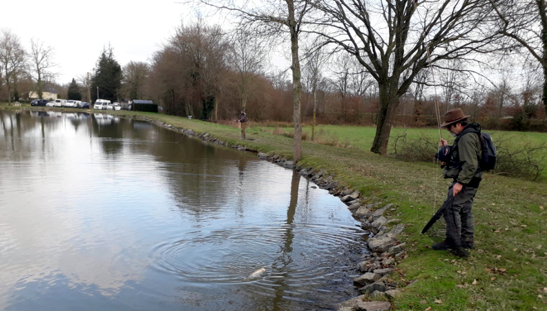 Les moucheurs nantais - sortie réservoir (pêche à la mouche)