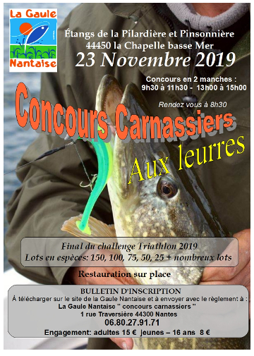 Concours Carnassiers 2019