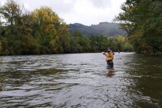 Les moucheurs nantais en Dordogne novembre 2019